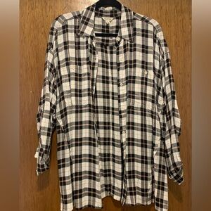 Women’s plaid shirt